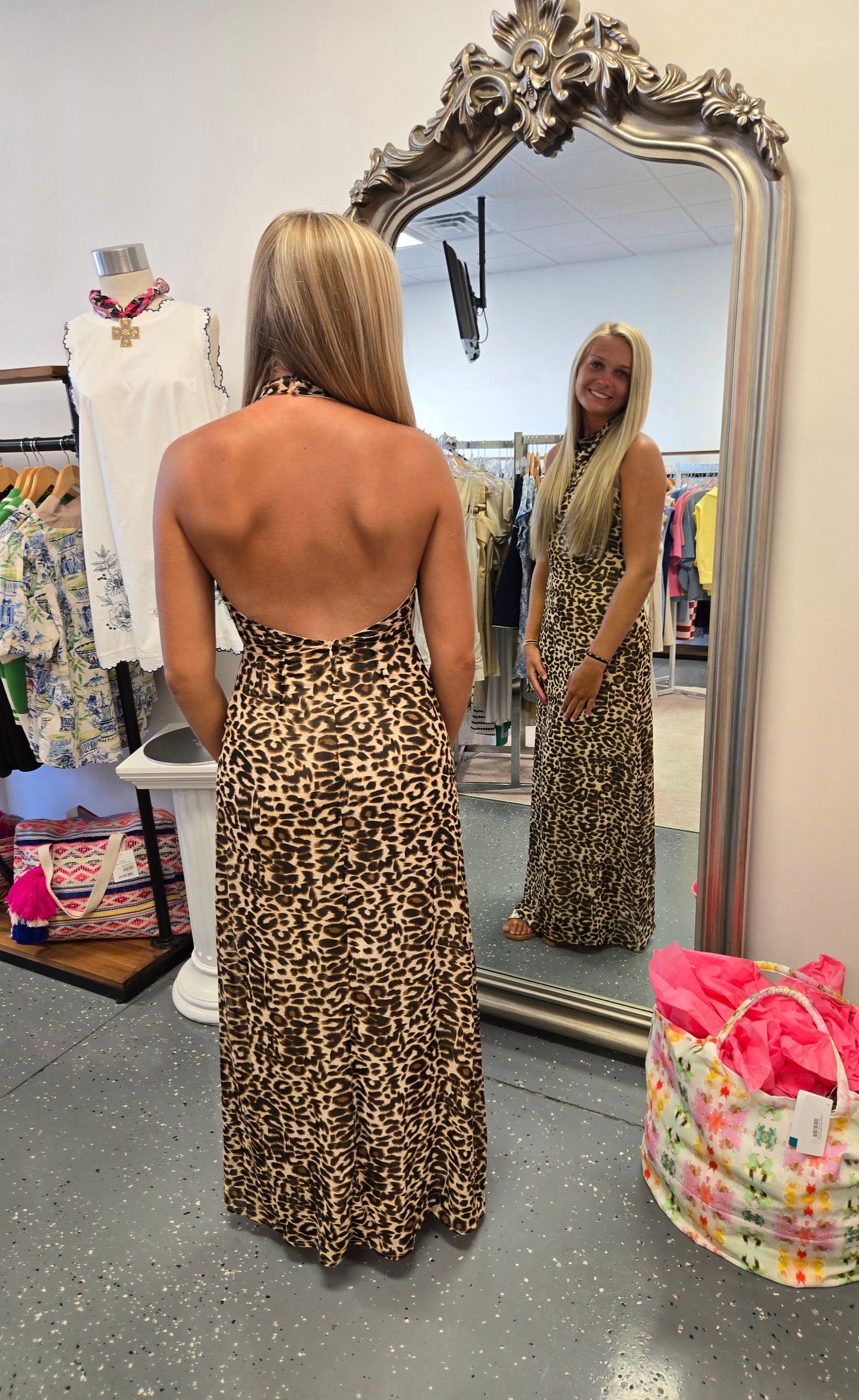 Cheetah Print Maxi
