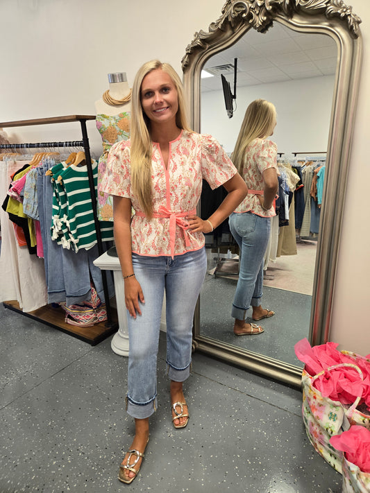 The Morgan Floral Top