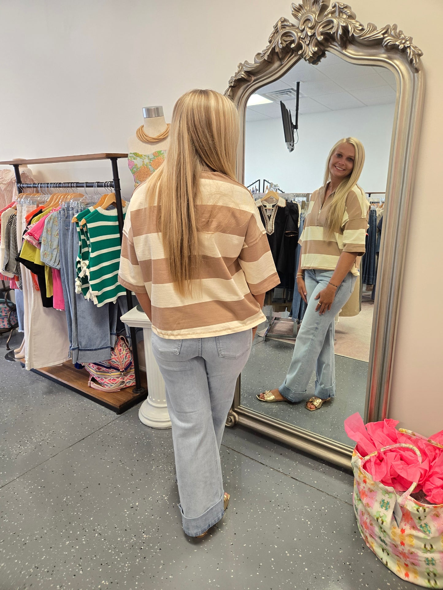 Rugby Striped Top