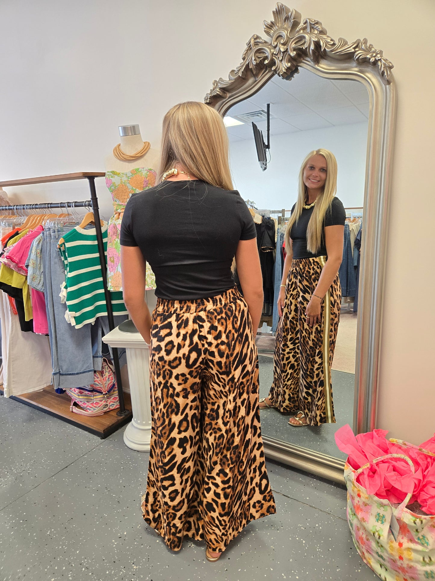 Coming Around Leopard Pants