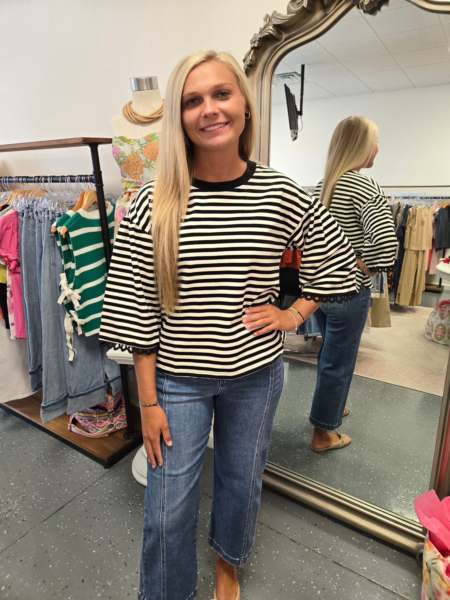 Addington Striped Top