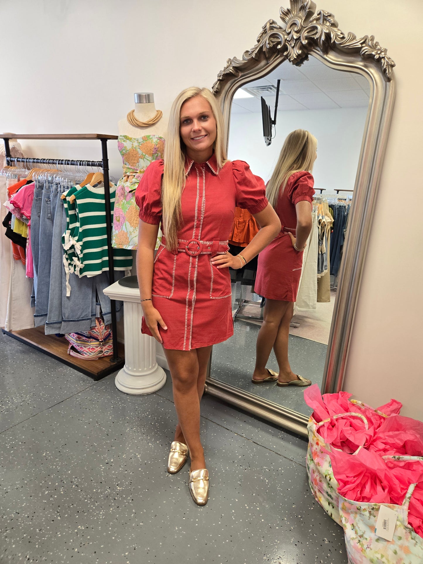 The Kimberly Button Down Dress
