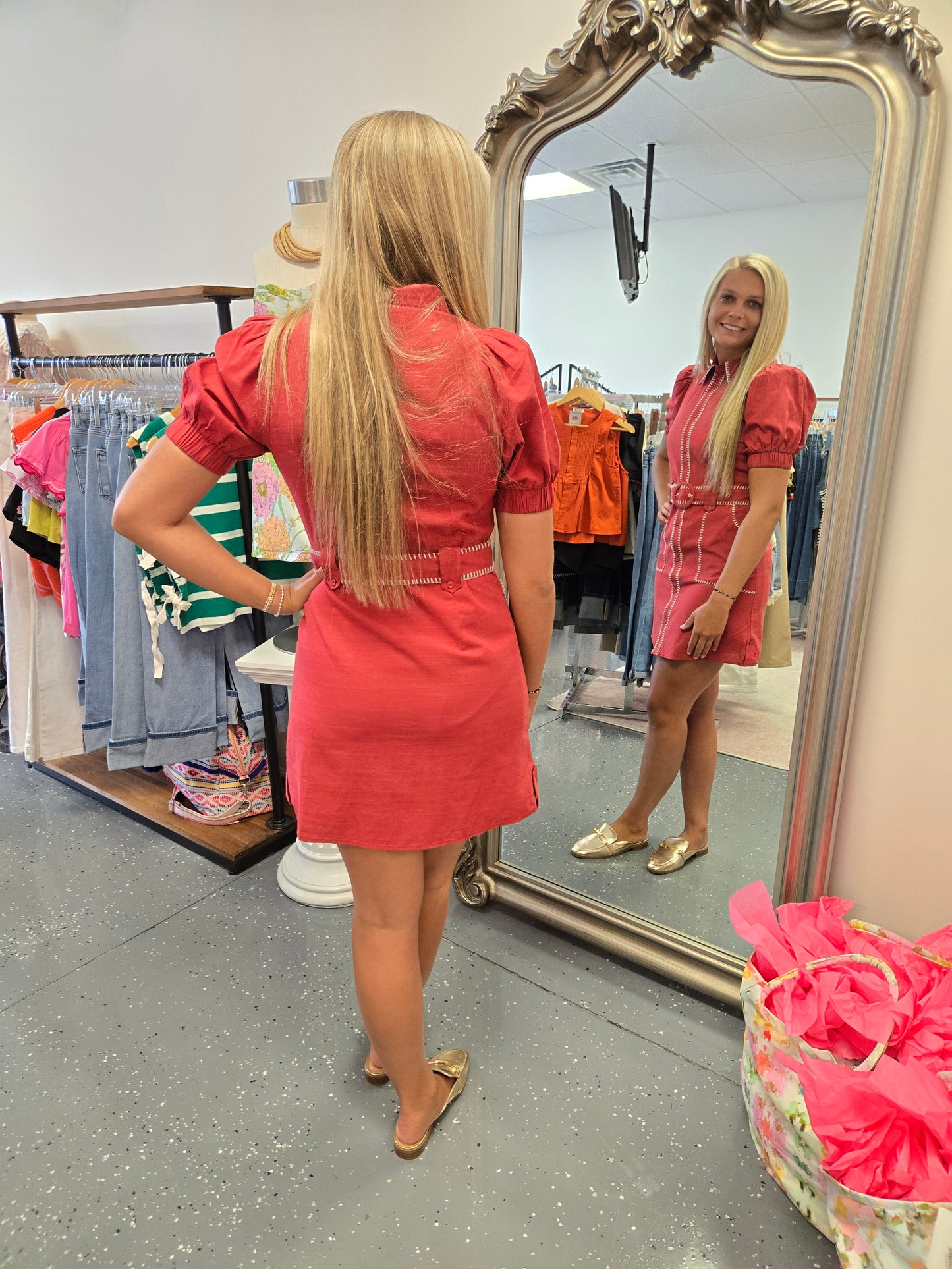 The Kimberly Button Down Dress