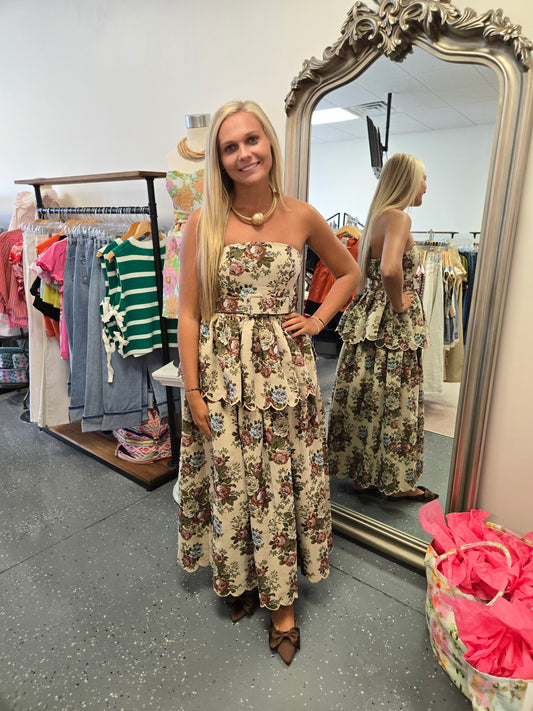 Runway Ready- Midi Dress