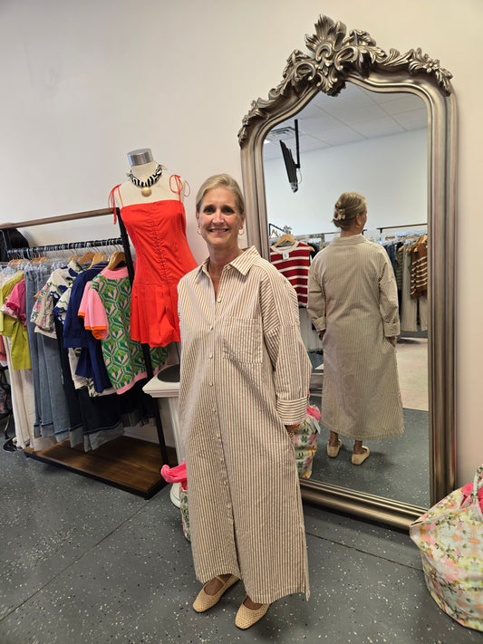 The Abigail Shirt Dress