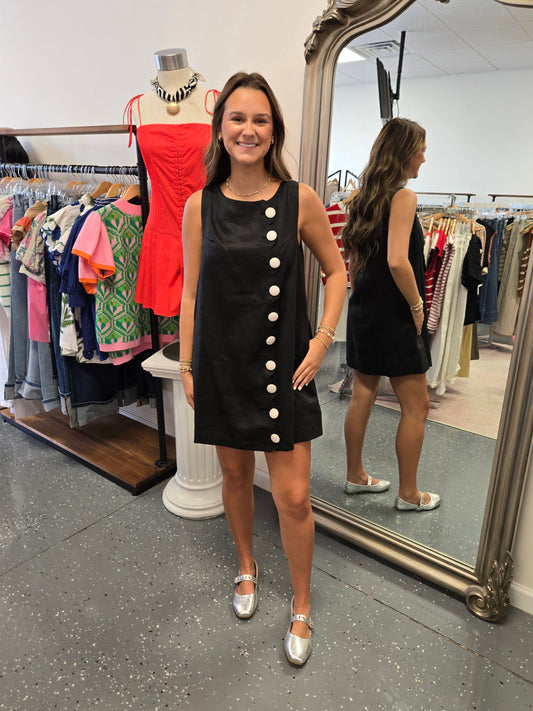 Statement Linen Dress