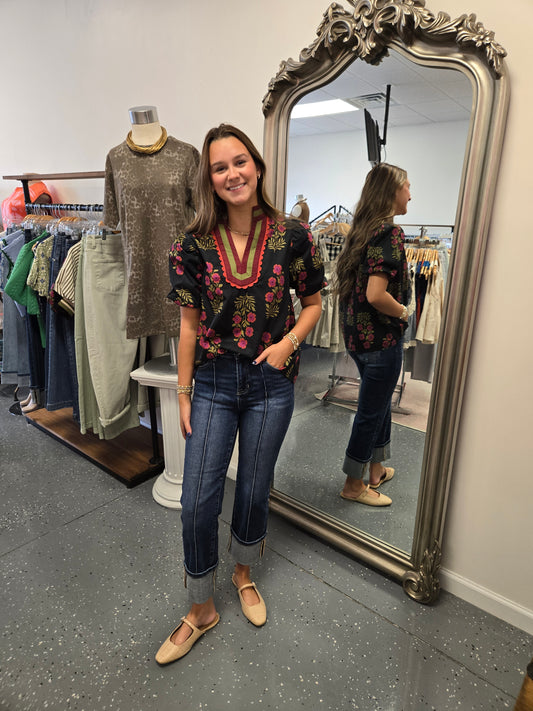 Midnight Strolls Blouse