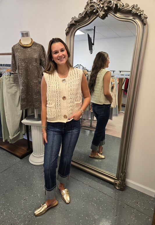 Aubrey Sweater- Vest