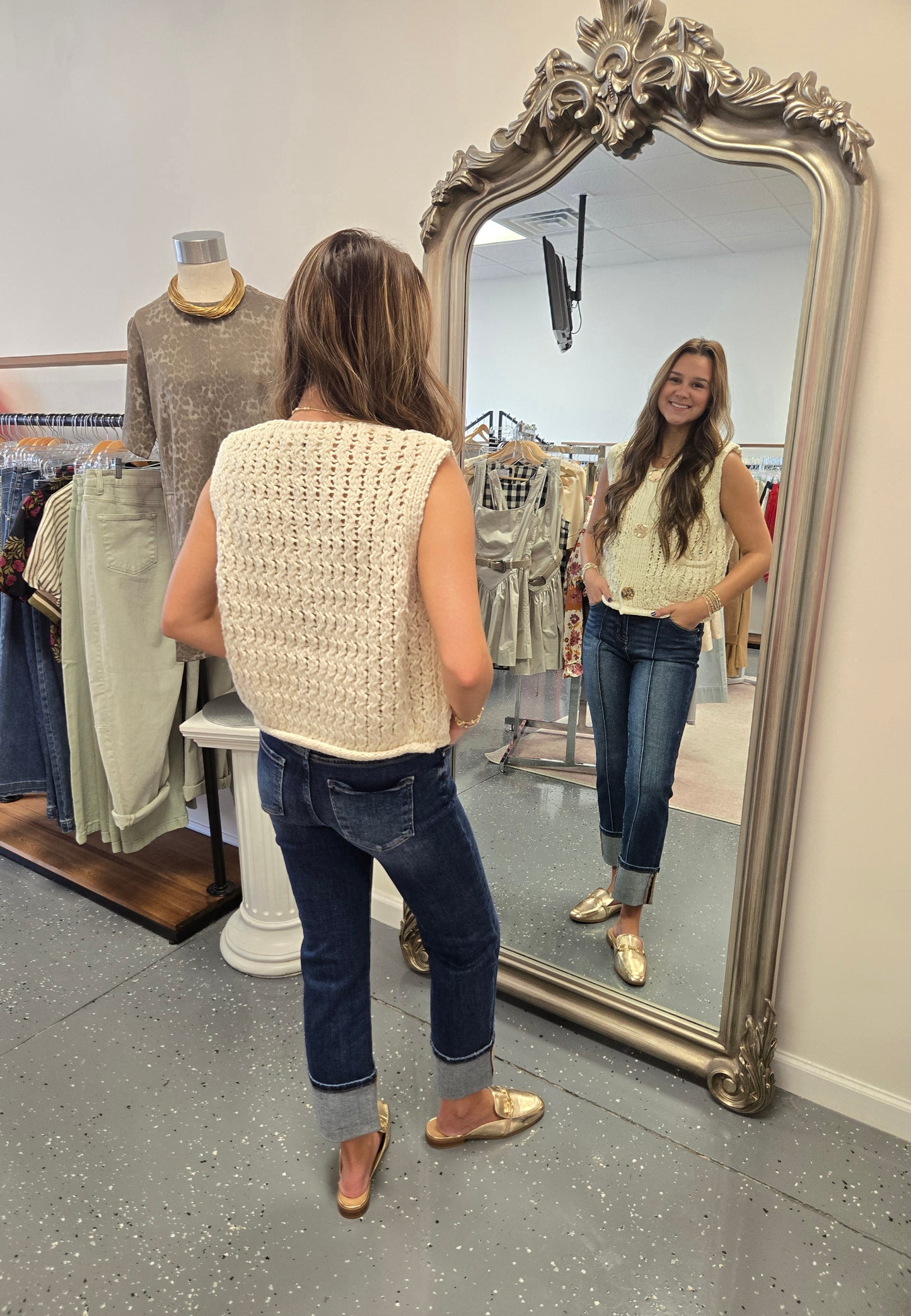 Aubrey Sweater- Vest