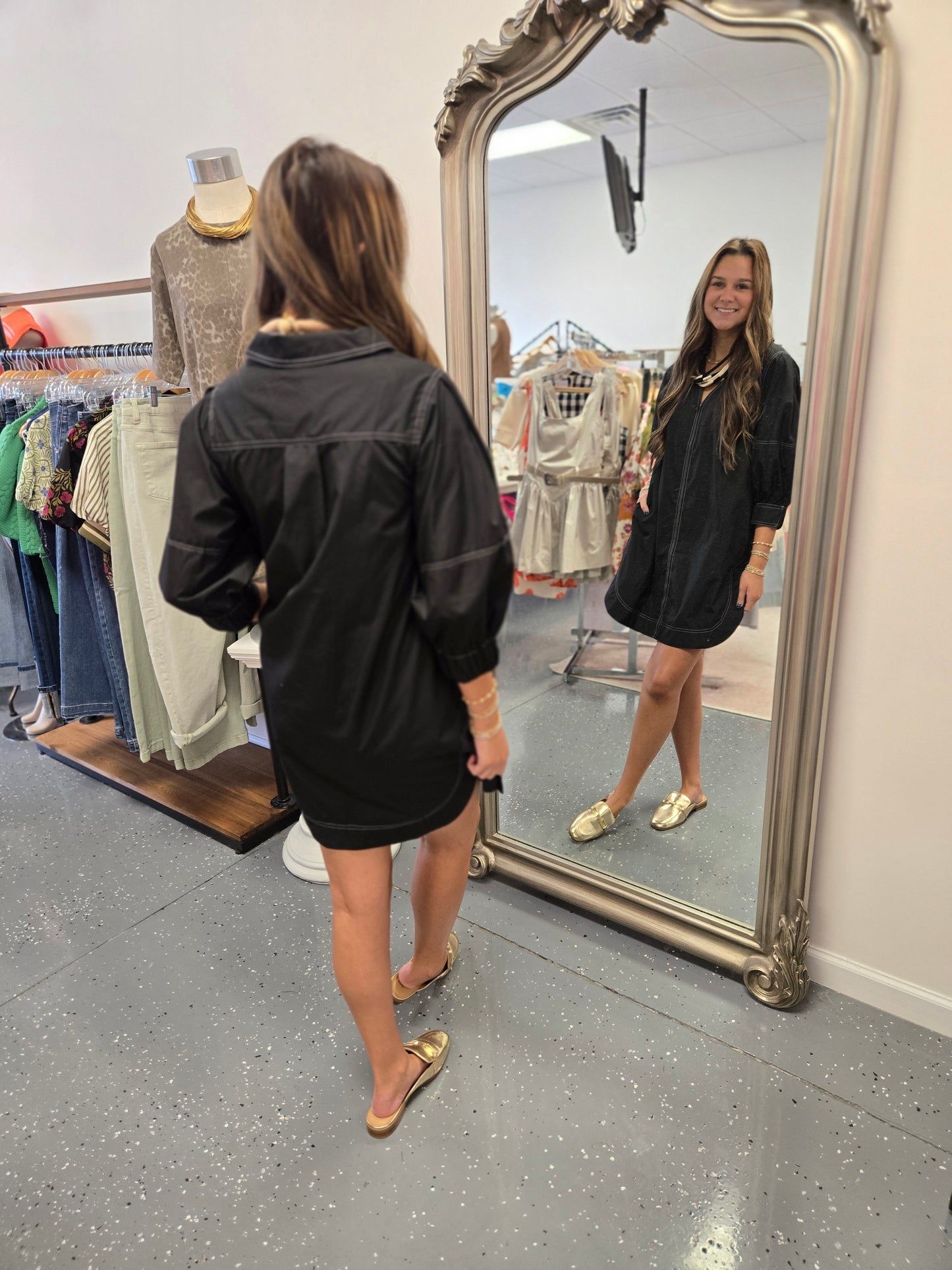 Power Hour Mini Dress