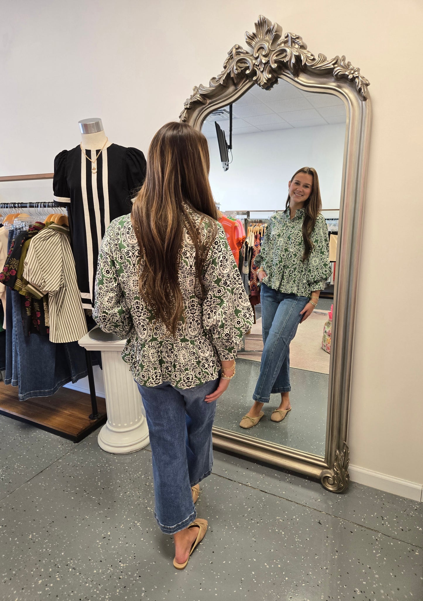 Boho Button Down