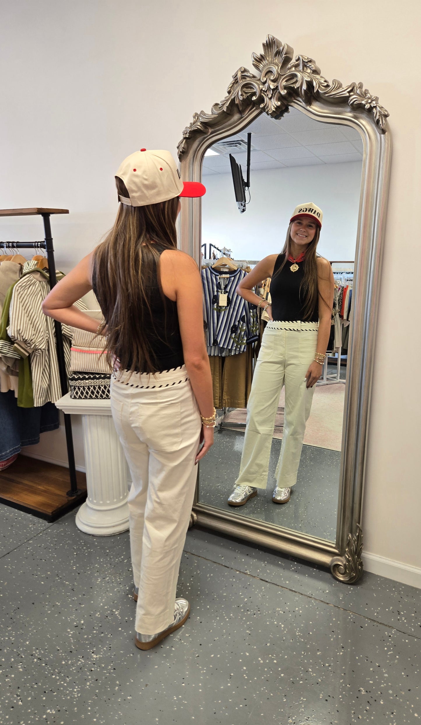 High Waist Wide Leg Pants