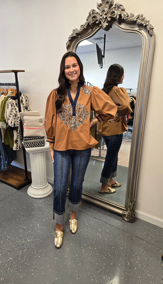Sammy Embroidered Blouse