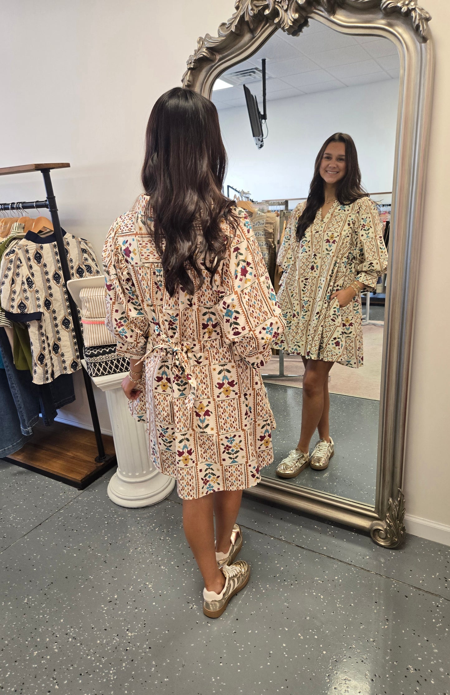 Take Me Back Mini Dress