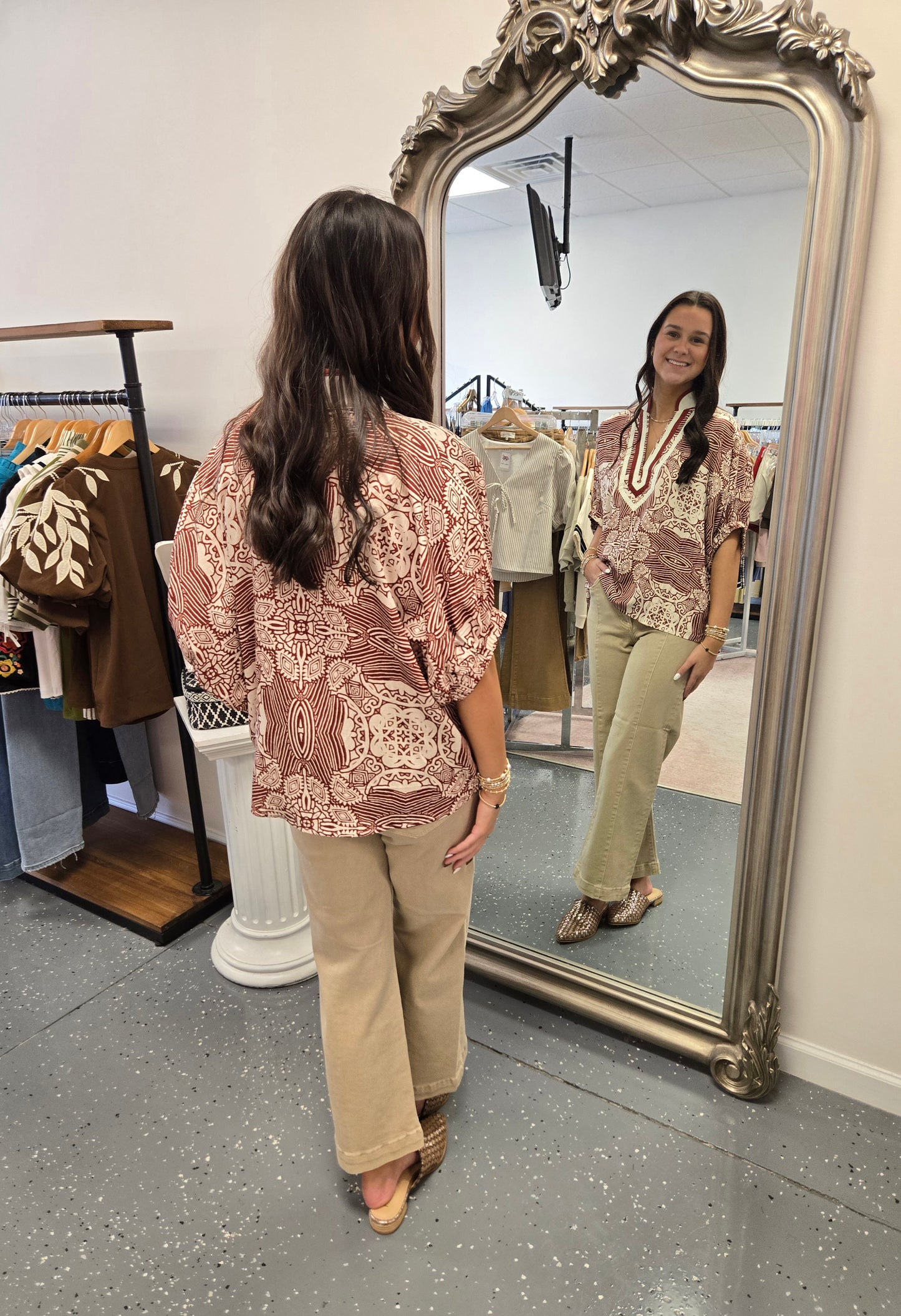 The Farrah Blouse