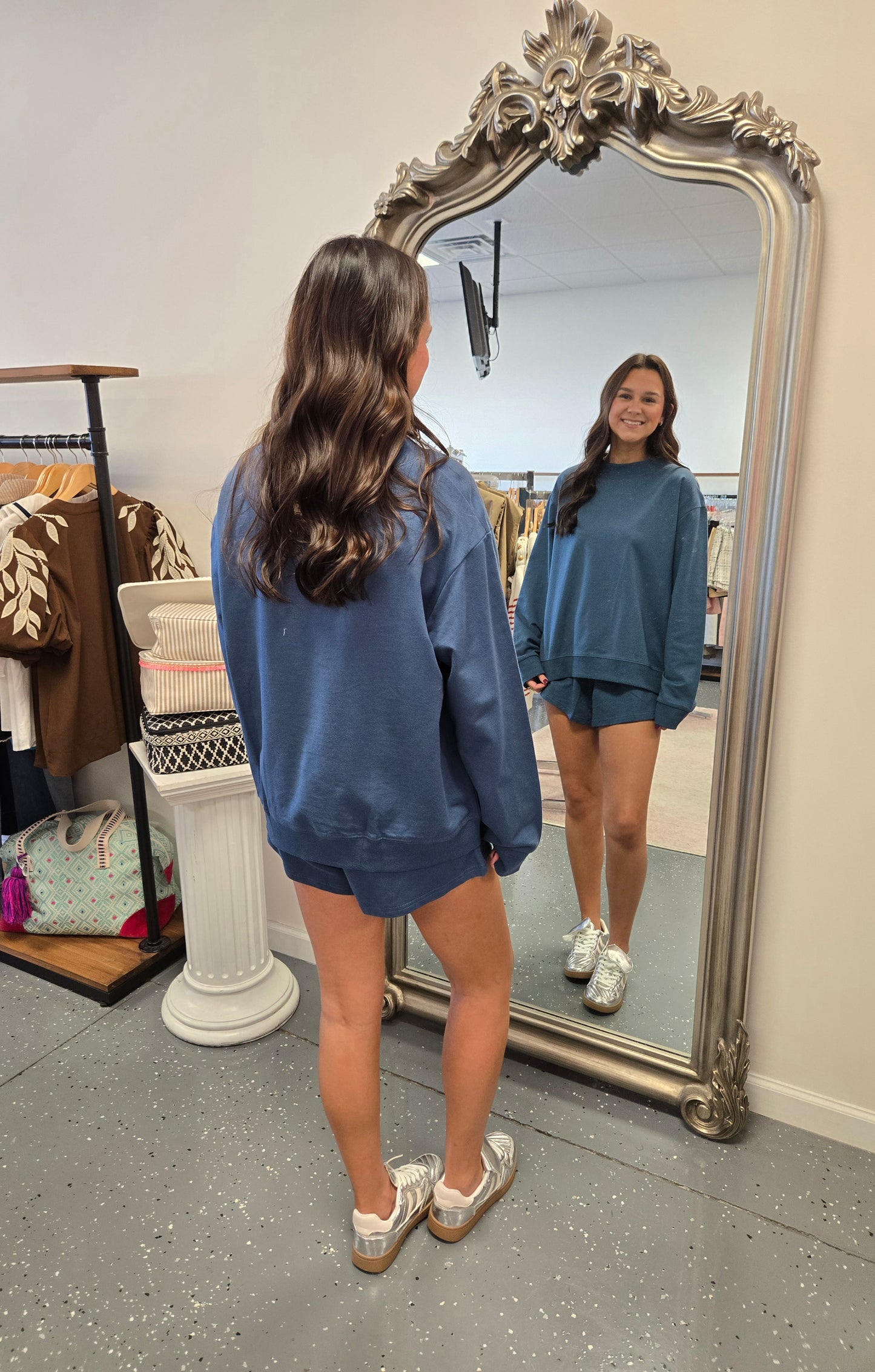 The Macy-Lounge Set- Denim