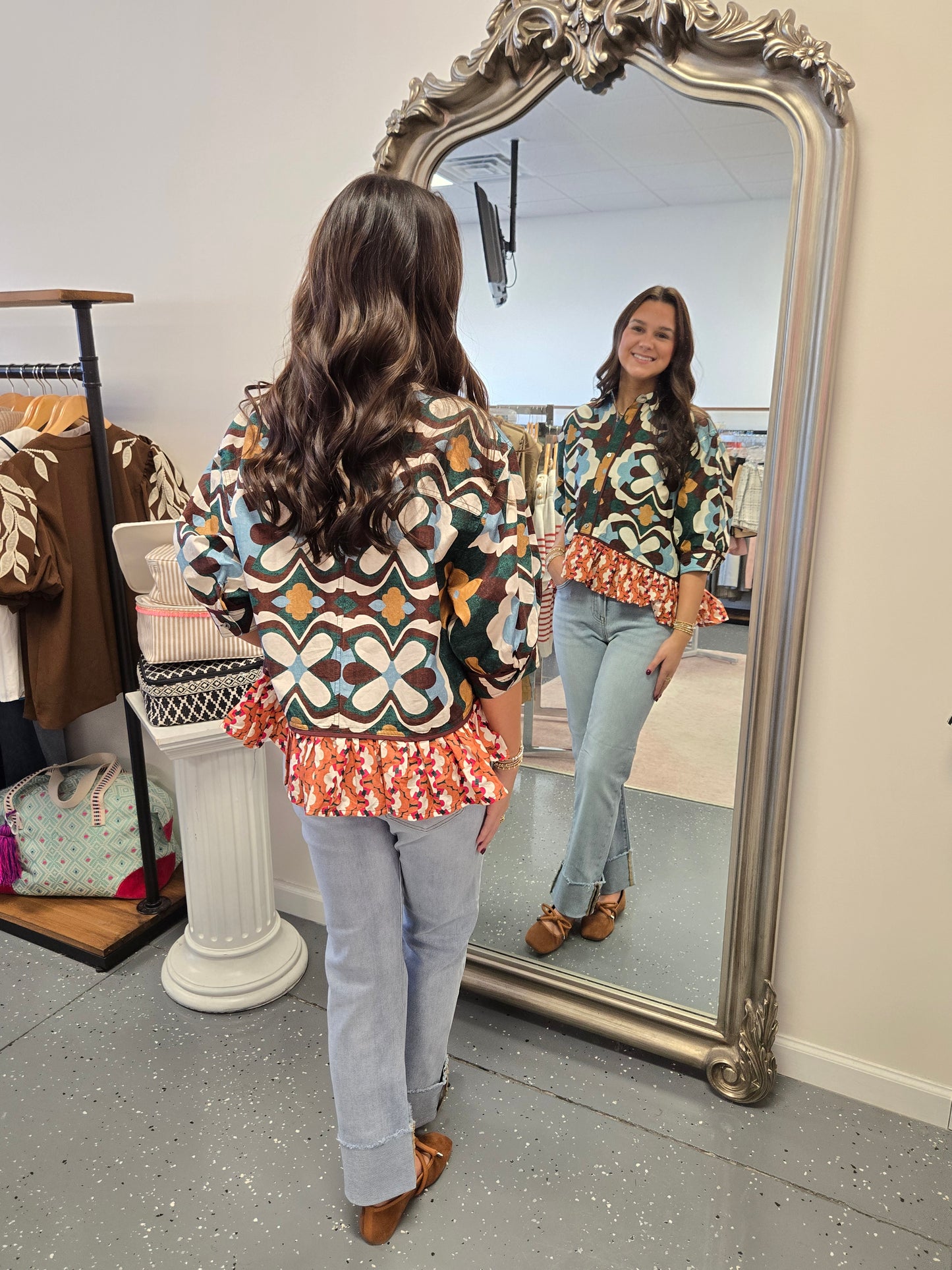 The Tiff Boho Button Up