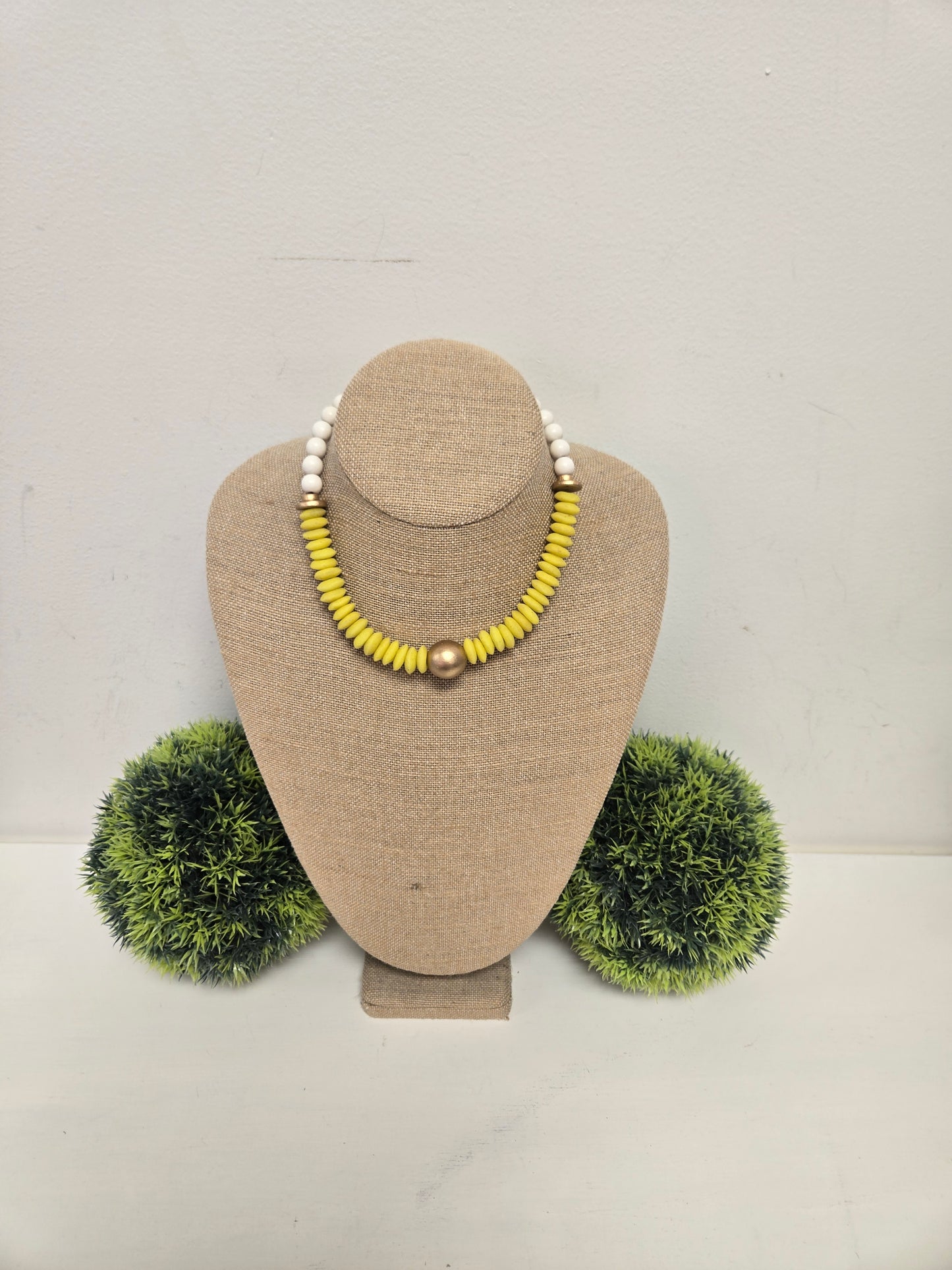 Beaded Statement Necklace