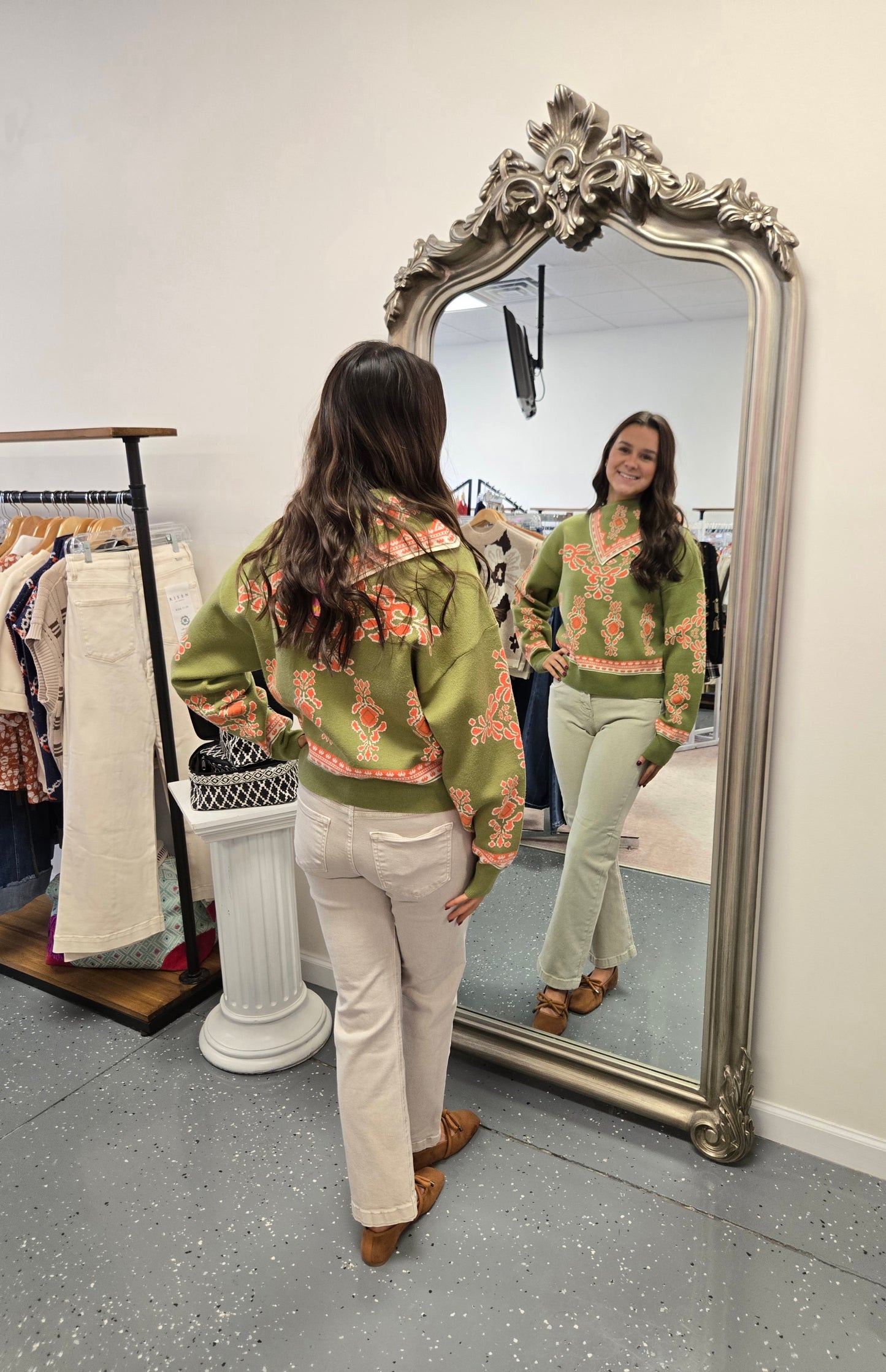 The Sophie-Sweater-Olive