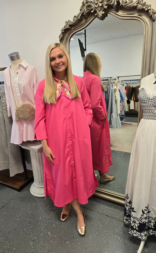 "Any Occasion" Midi-Pink