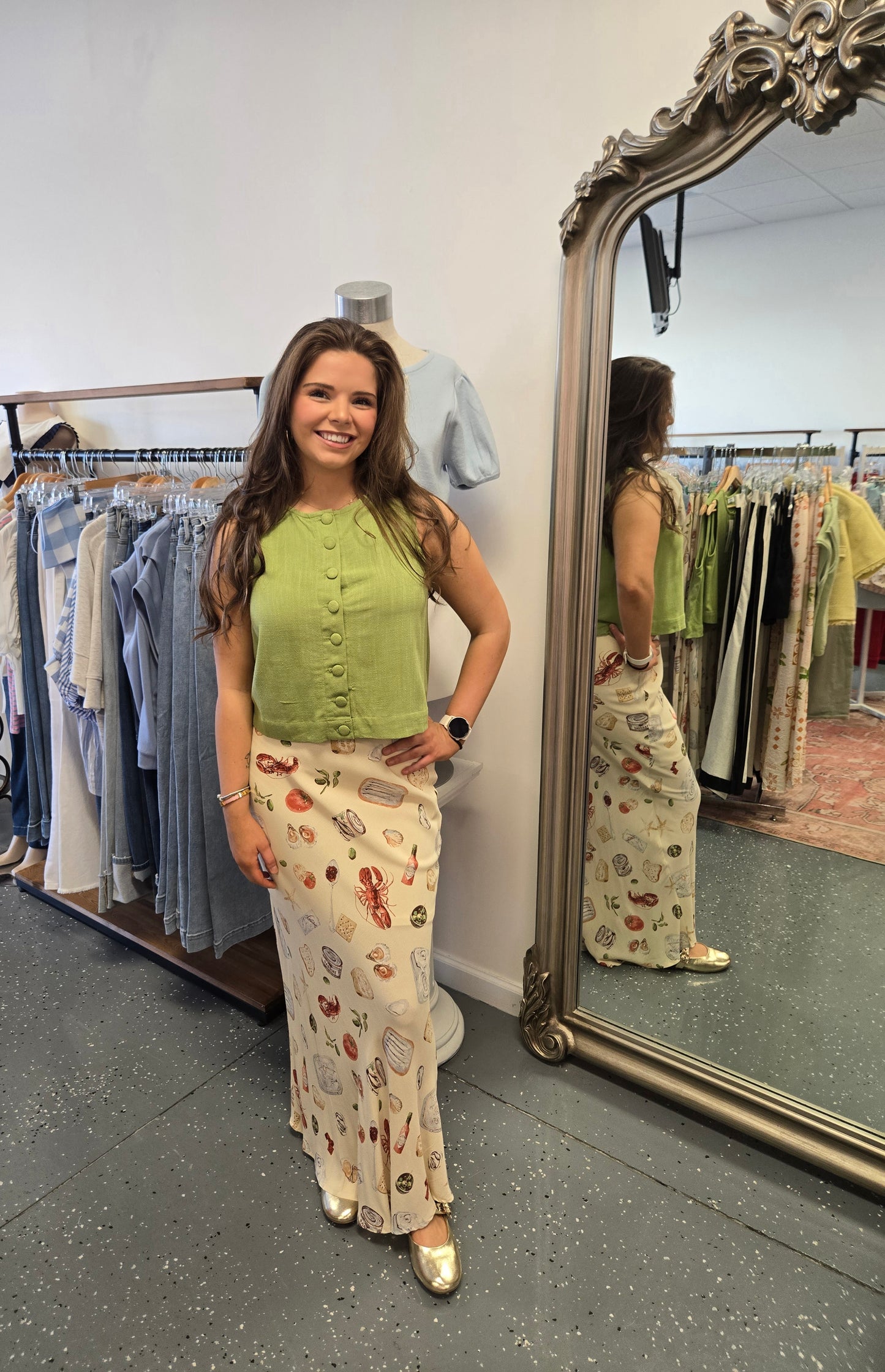 Casual and Sweet Sleeveless Top