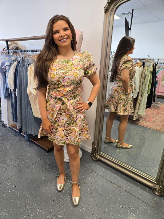 Wildflower Charm Mini Dress