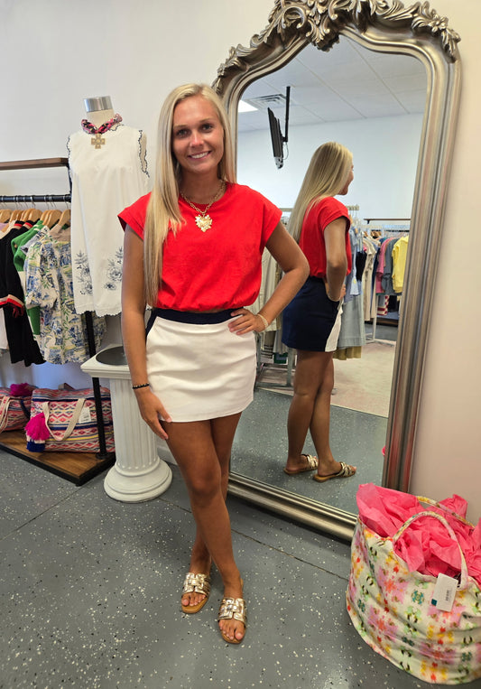 Lessi Colorblock Skort