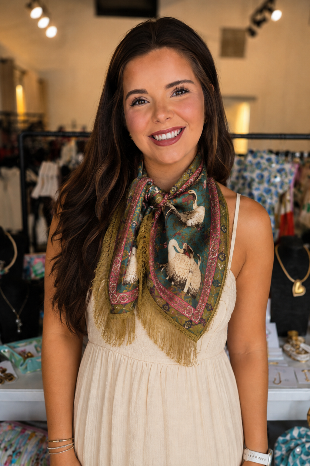 Fringe Tassel Scarf
