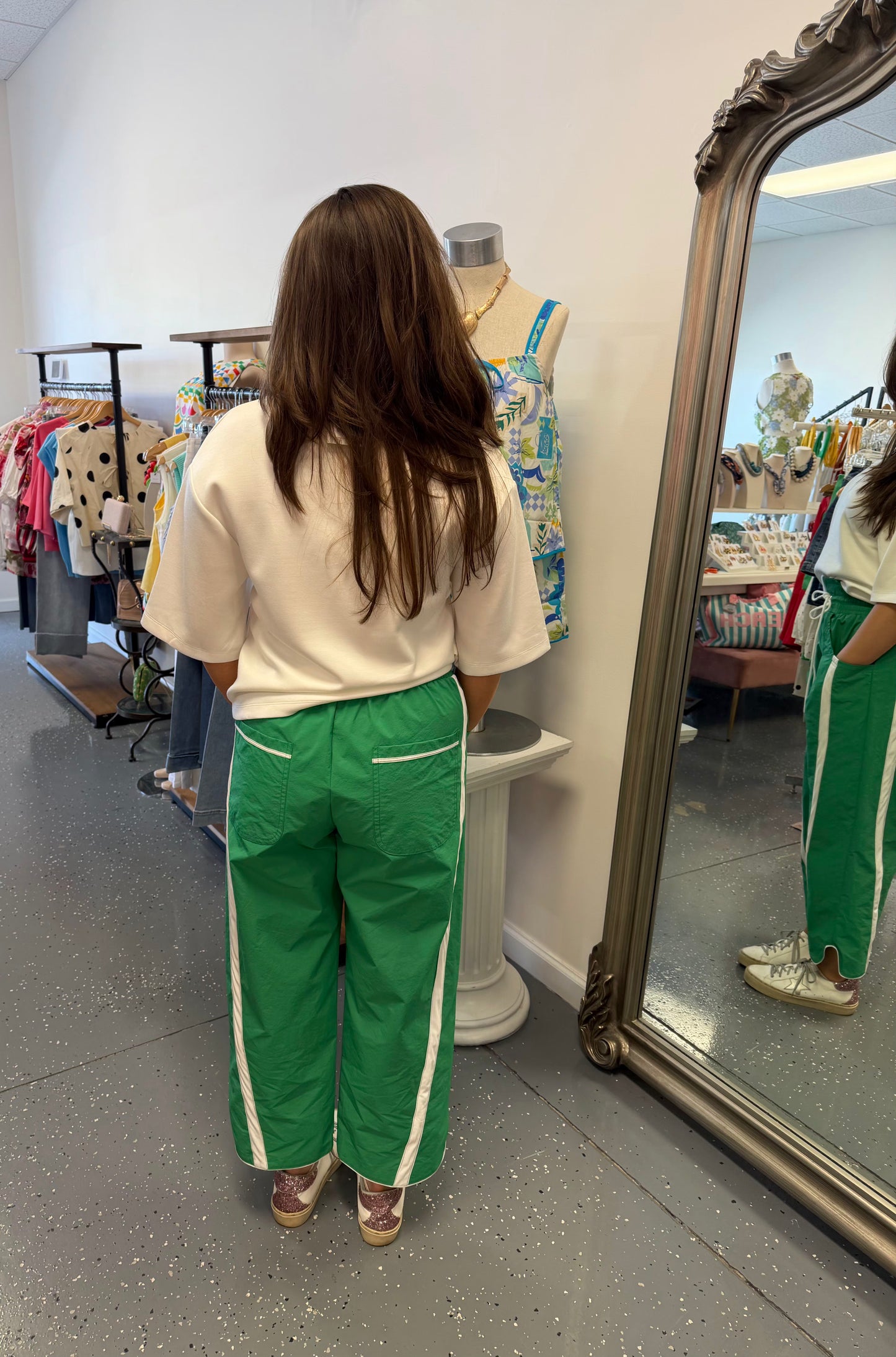 Windbreaker Barrel Pants