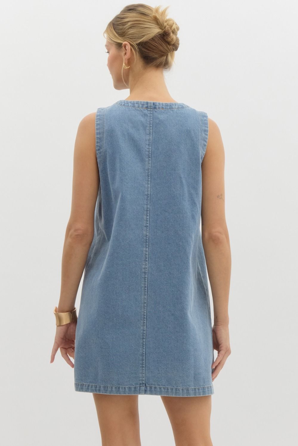 On Trend- Denim Dress