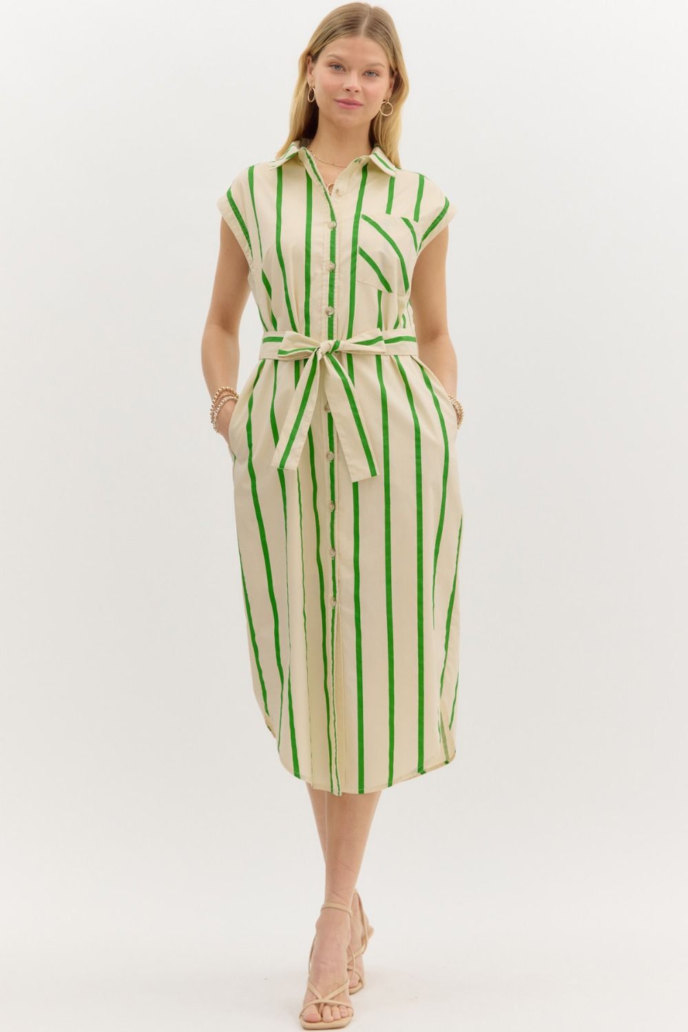 The Carson Stripe-Mini Dress
