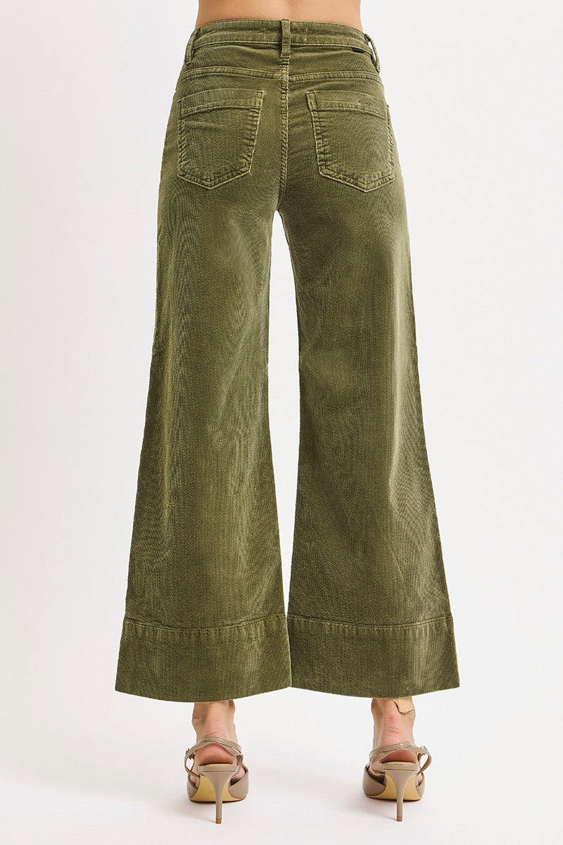 High Rise Corduroy Pants