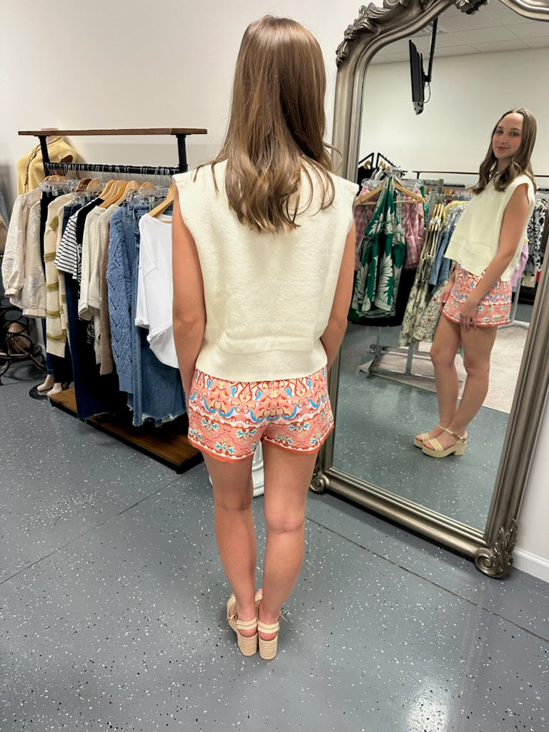 Ribbed Sleeveless Tank