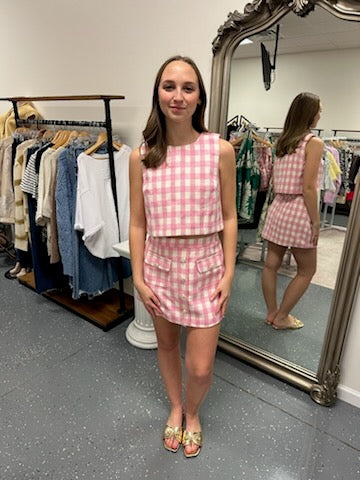 The Tippie Two Piece Gingham Set