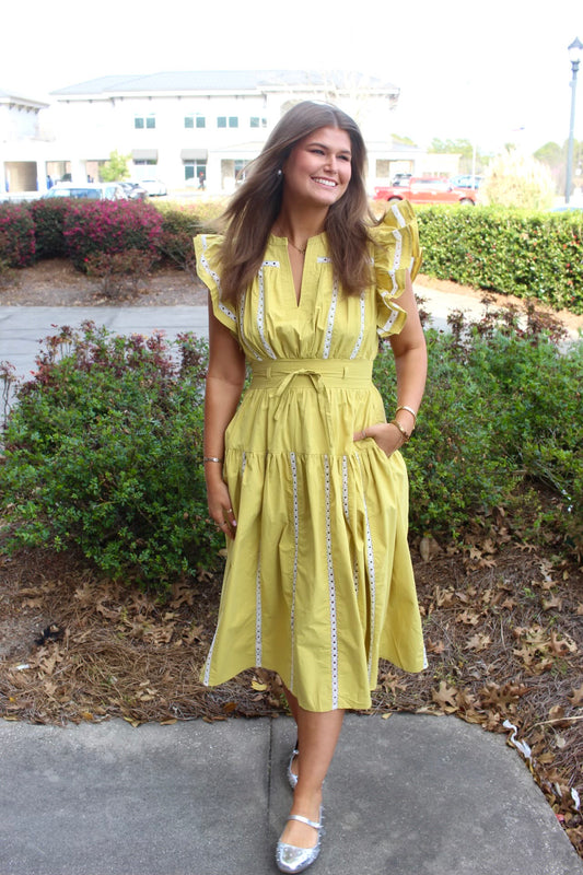 Say it isn't So- Poplin Dress