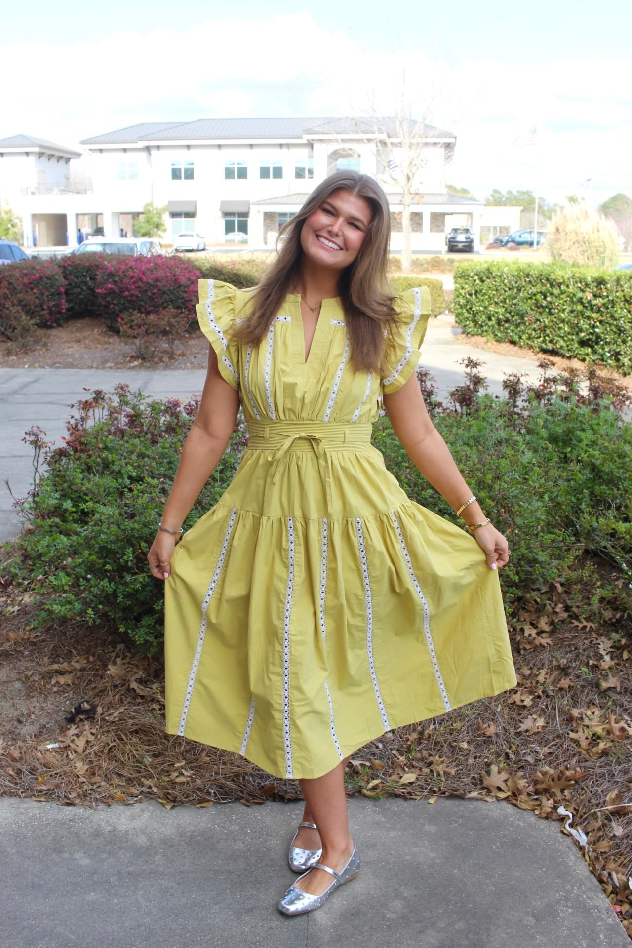 Say it isn't So- Poplin Dress