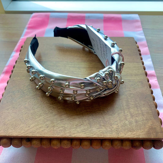 Metallic Beaded Headband