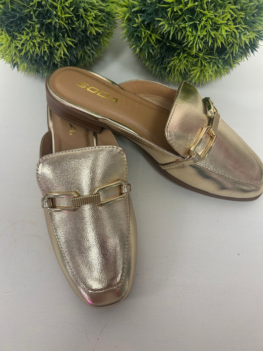 The Eleanor Gold Mules