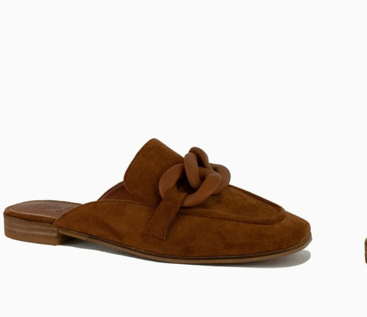 Deco Square Toe Slip-on Mules