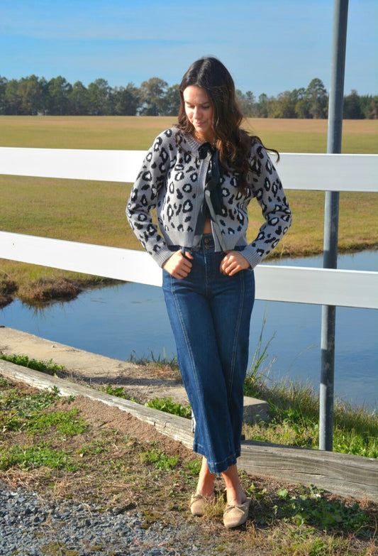Leopard Cardigan