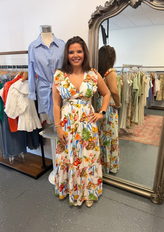 Sunset Market Maxi Dress