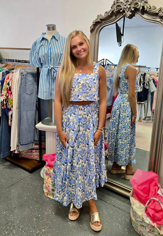 Leanne Midi Skirt Set
