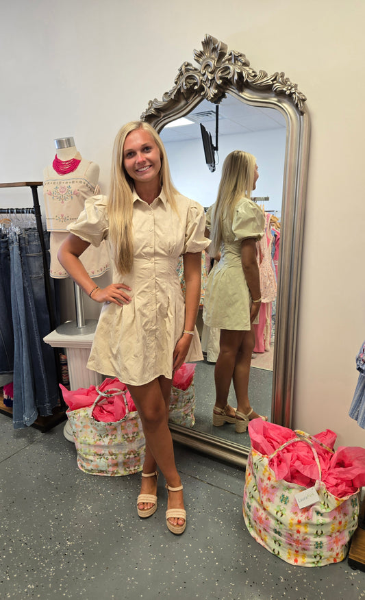 The Selma Shirt Dress