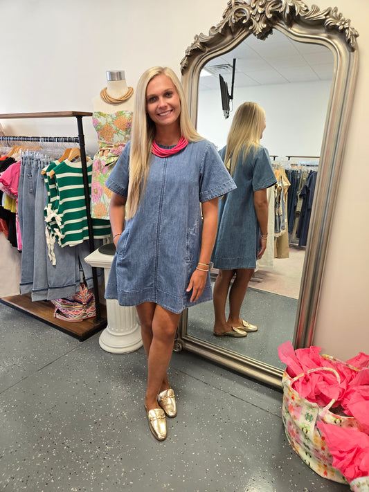 The Presley Denim Dress