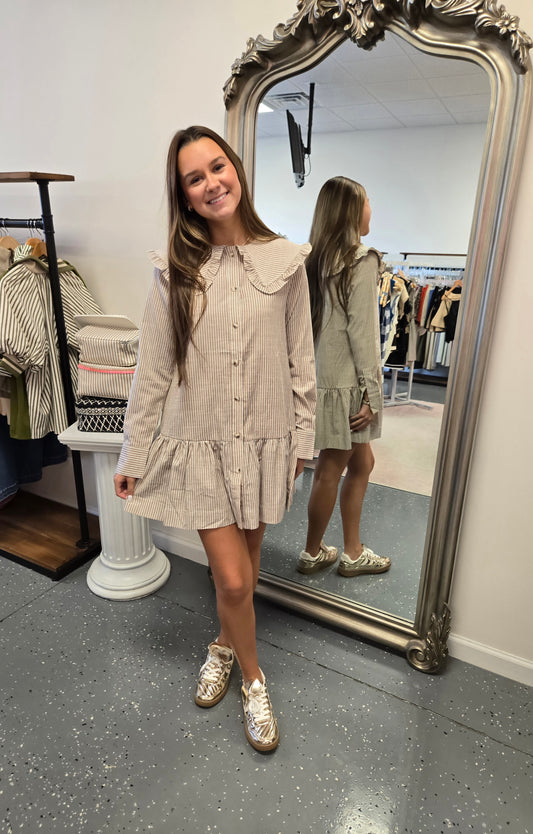 Cocoa Striped Mini
