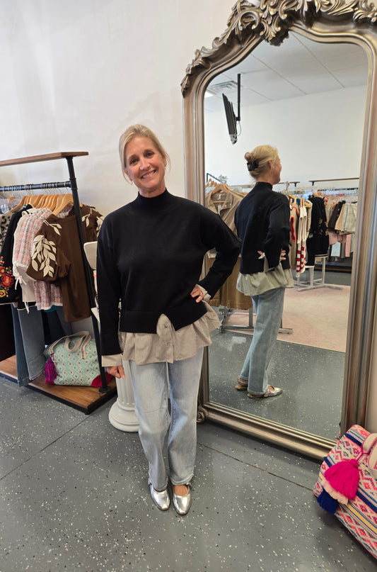 The Deanna Layered Detailed Top