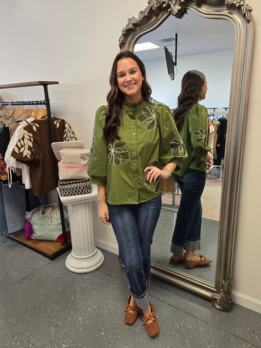 Alyssa Embroidered Blouse