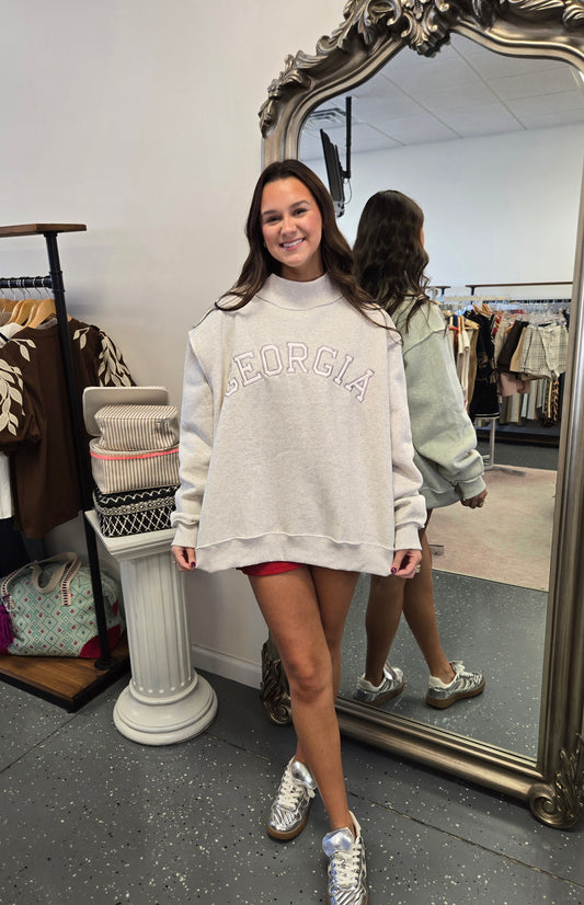 Georgia Mock Neck