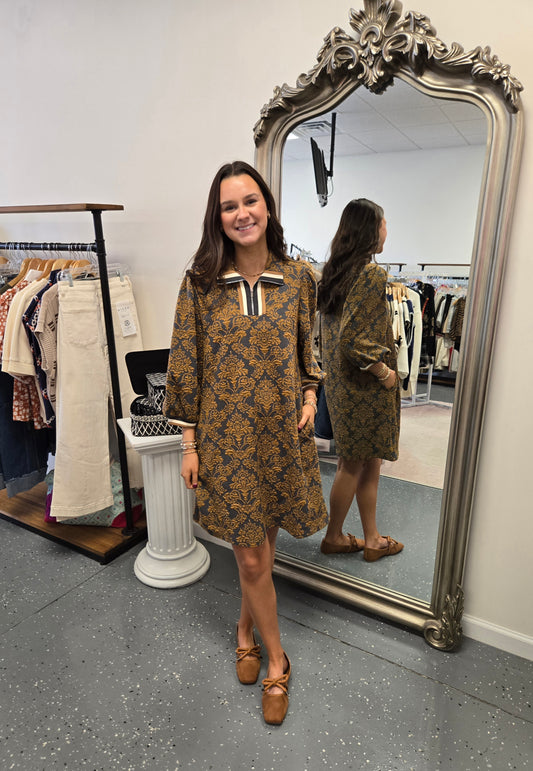 Stella Textured Mini Dress