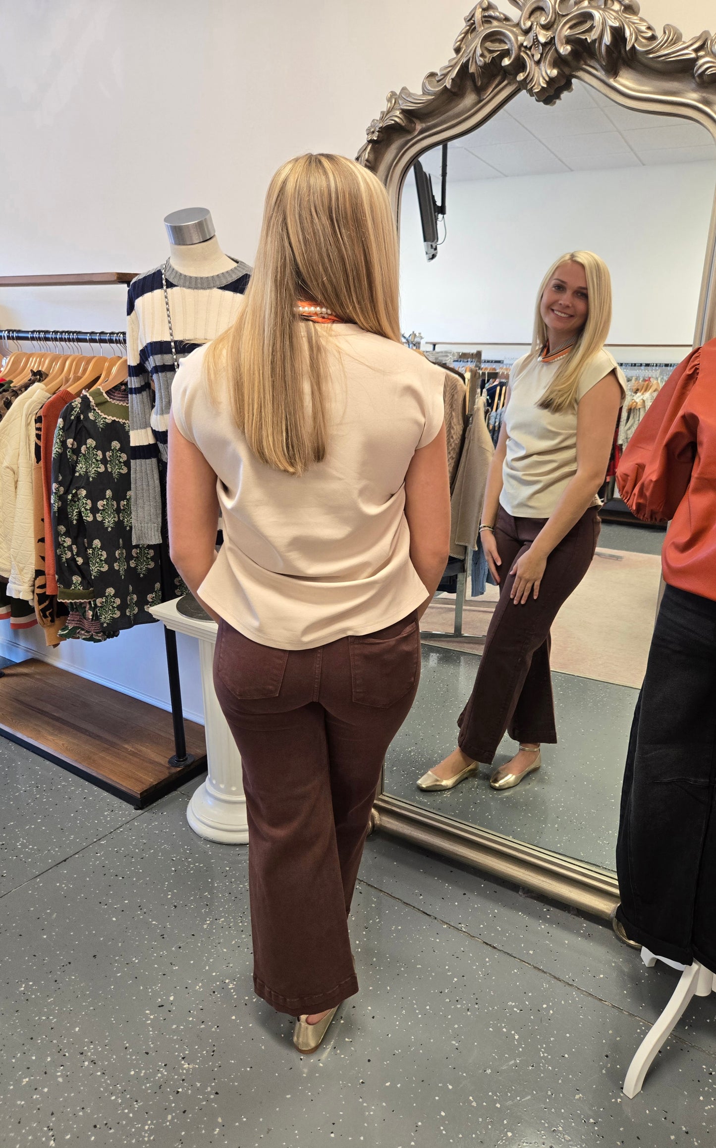 Elegant Draped Blouse